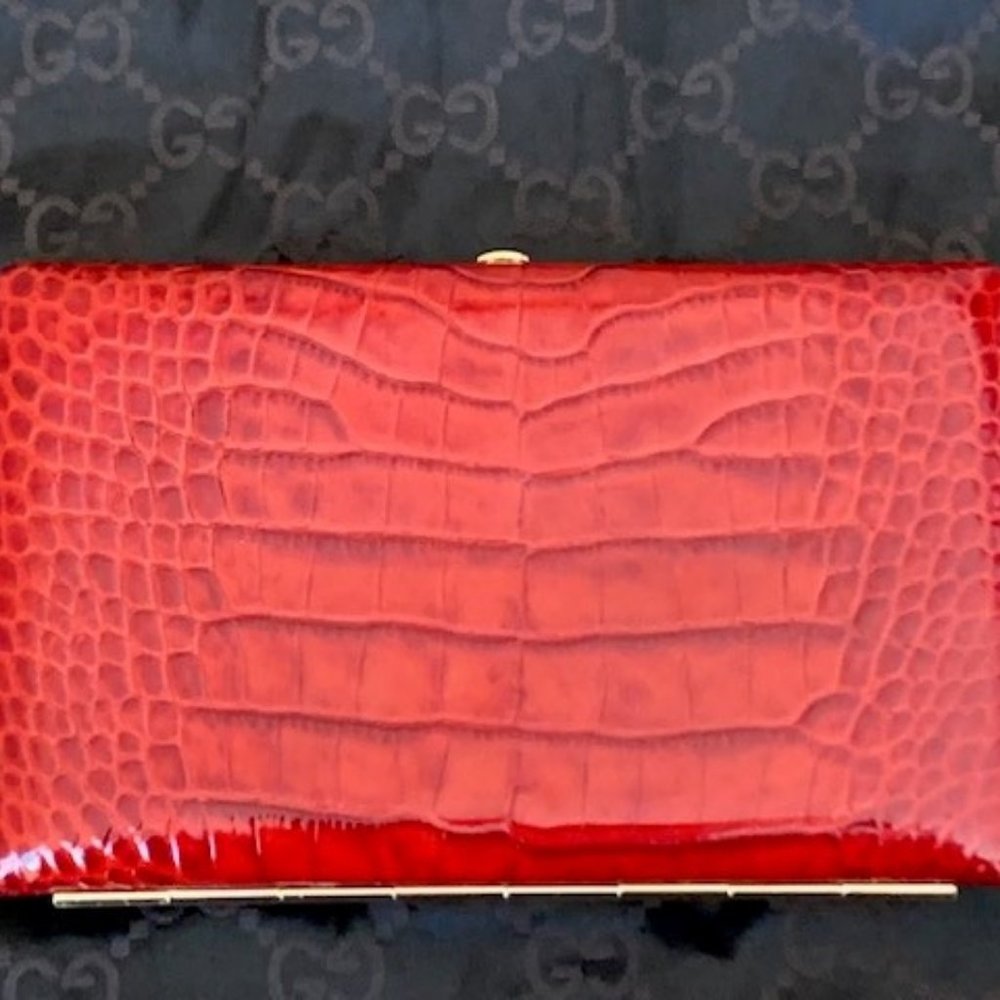 Small Red Clutch